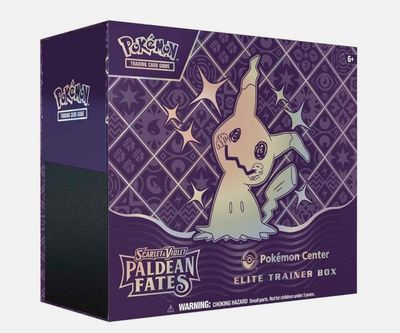 Pokémon Center Paldean Fates Elite Trainer Box